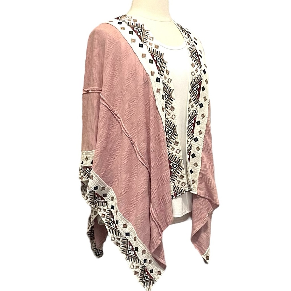 POL Embroidered Poncho S-XL BNWT
